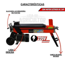 Rachador De Lenha 7t Potente, Seguro E Durável 220v