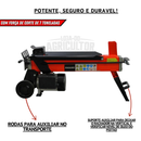 Rachador De Lenha 7t Potente, Seguro E Durável 220v