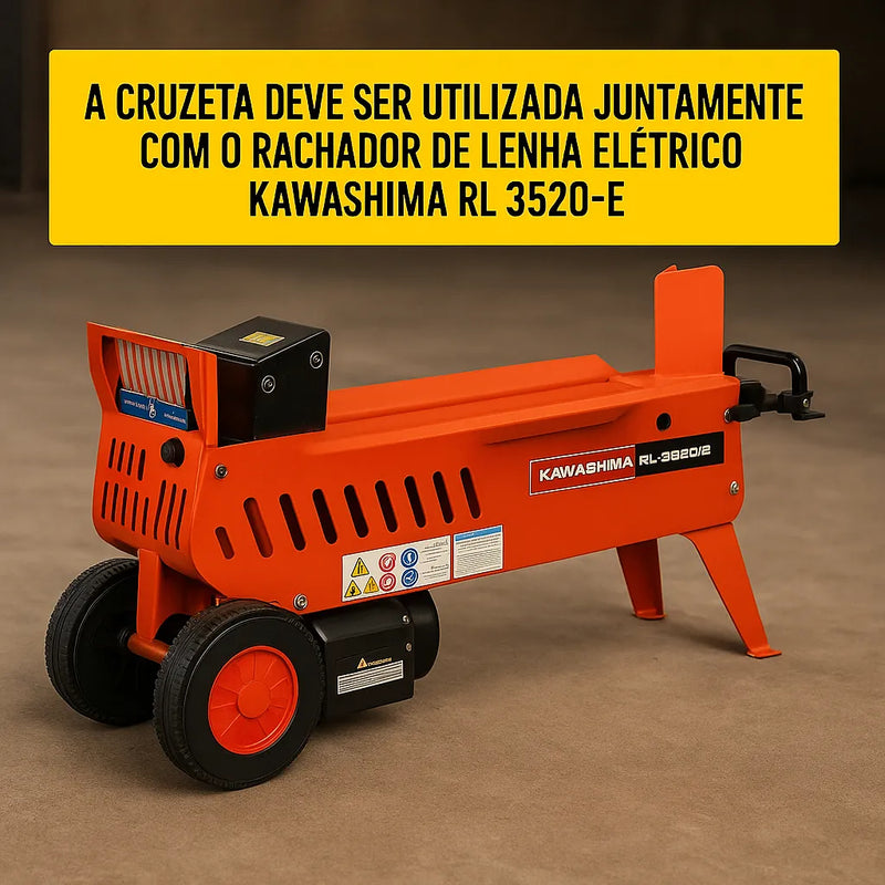 Cruzeta Para Rachador De Lenha Eletrico Kawashima Rl3520e Nf