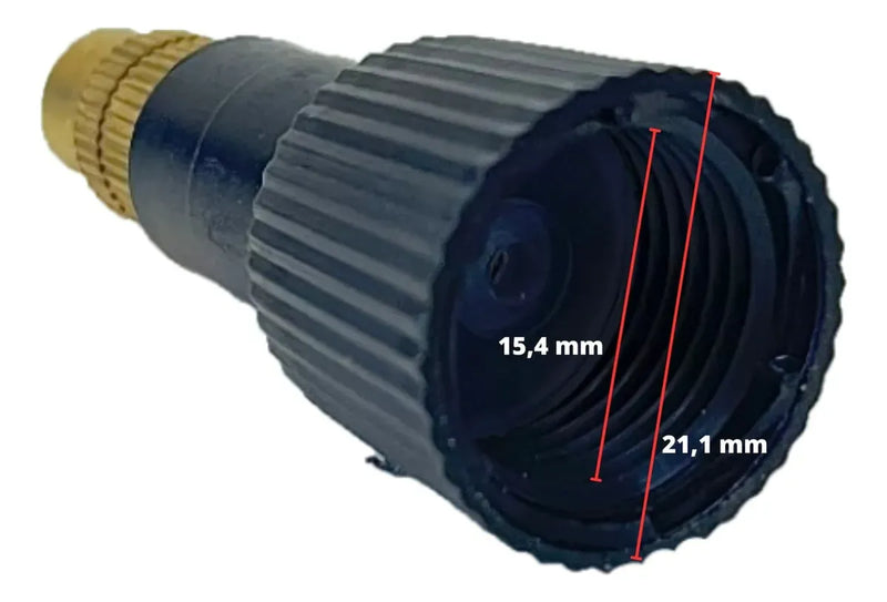3 Bico Cone Regulável Para Pulverizador De 1, 1,5 E 2 Litros